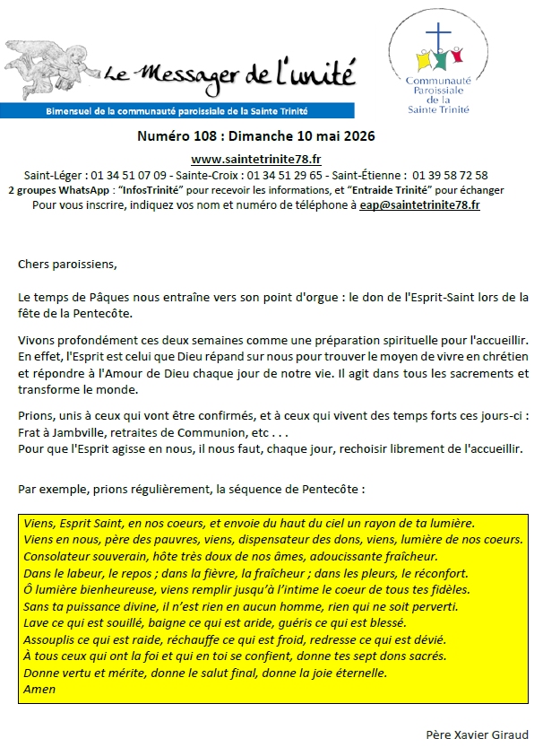 Le Messager de l'Unité