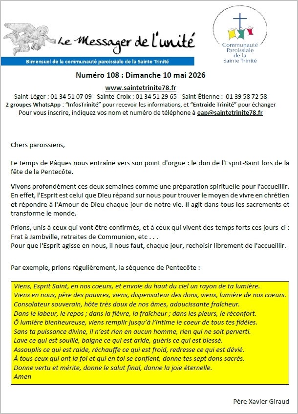Le Messager de l'Unité