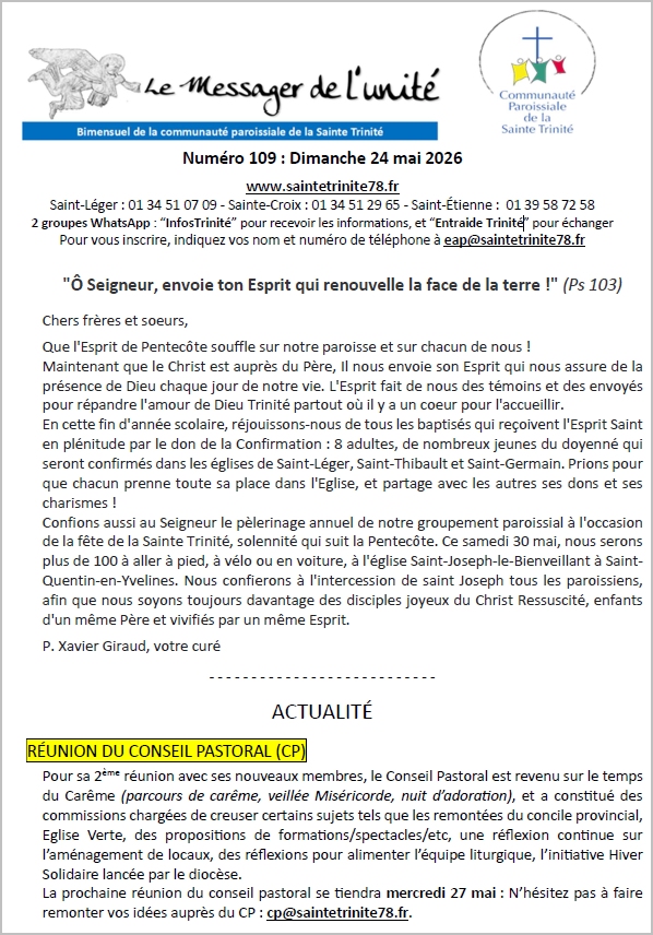 Le Messager de l'Unité