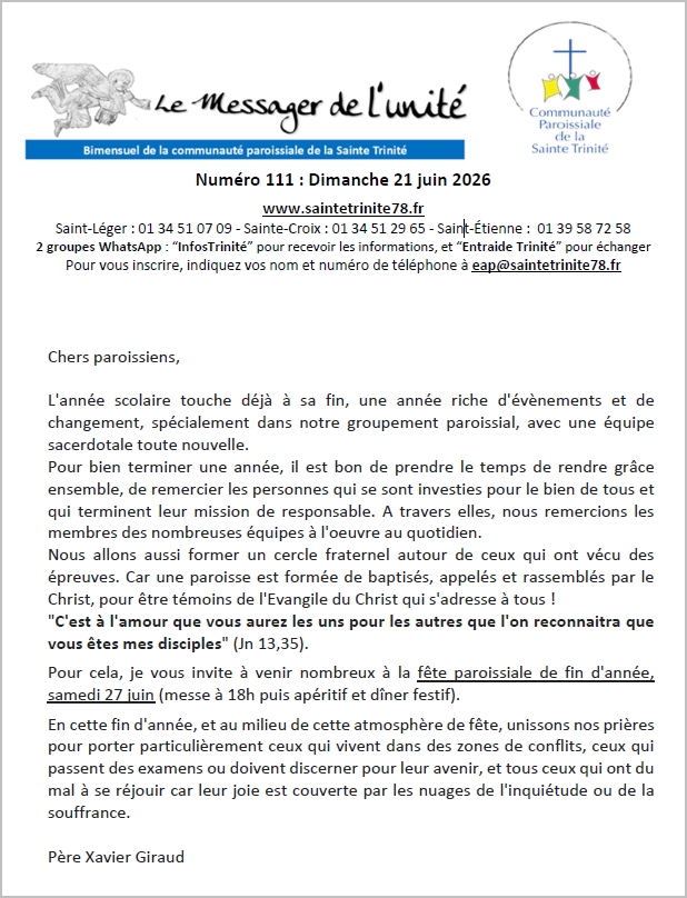 Le Messager de l'Unité