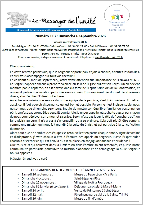 Le Messager de l'Unité